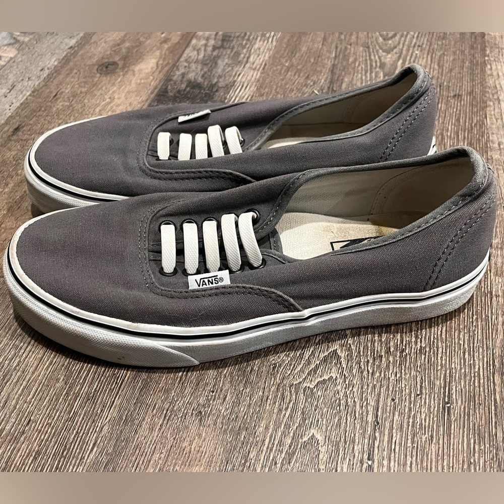 Vans Women’s Charcoal Canvas Sneakers